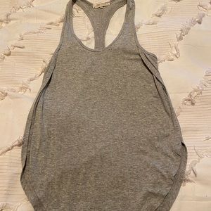 Cute Side Slit Racerback Tank